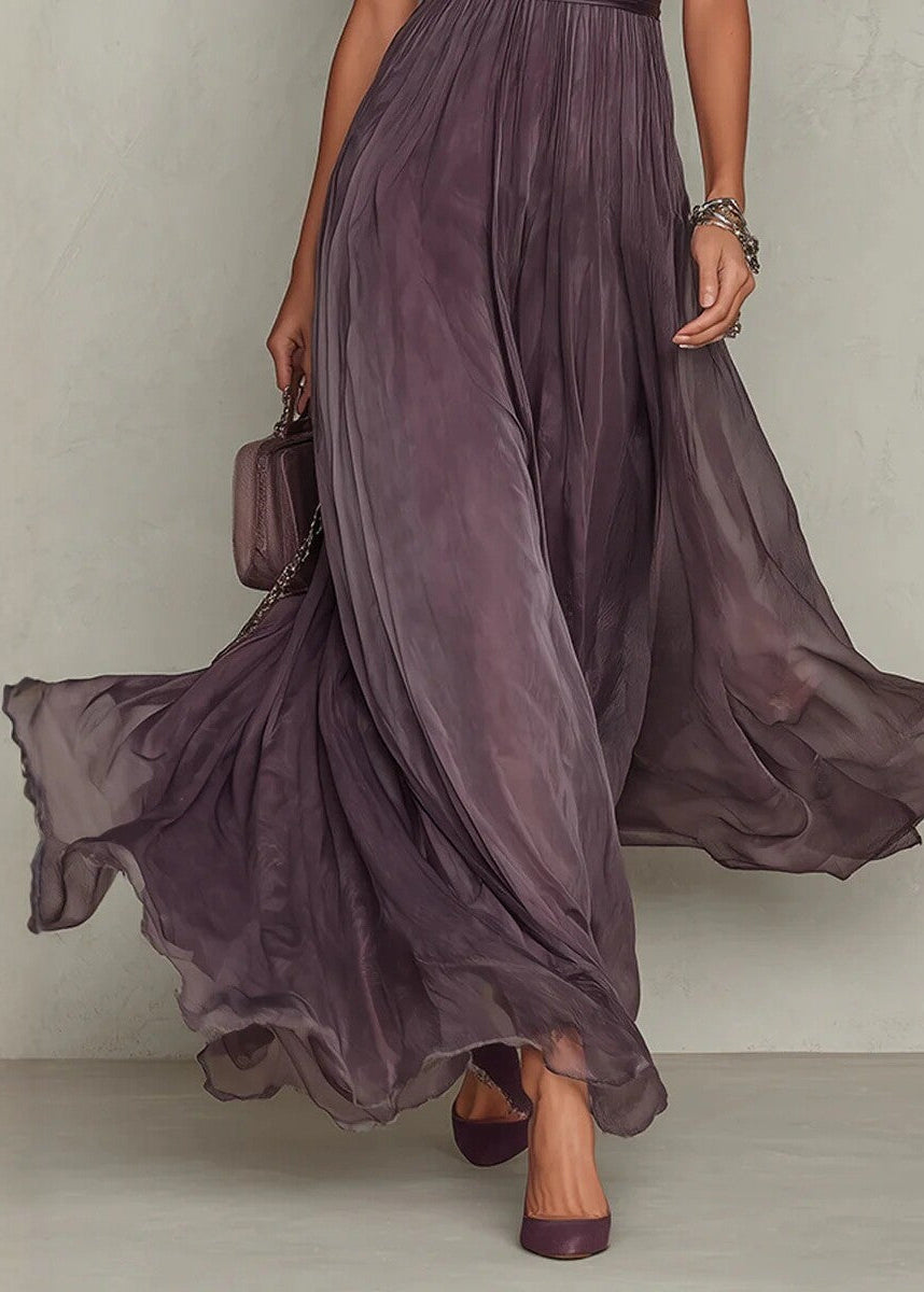 Auréline - Robe Longue Élégance Royale