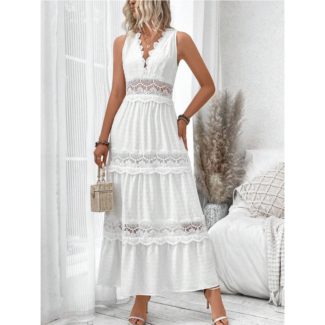 Eloria – Robe Dentelle Élégante