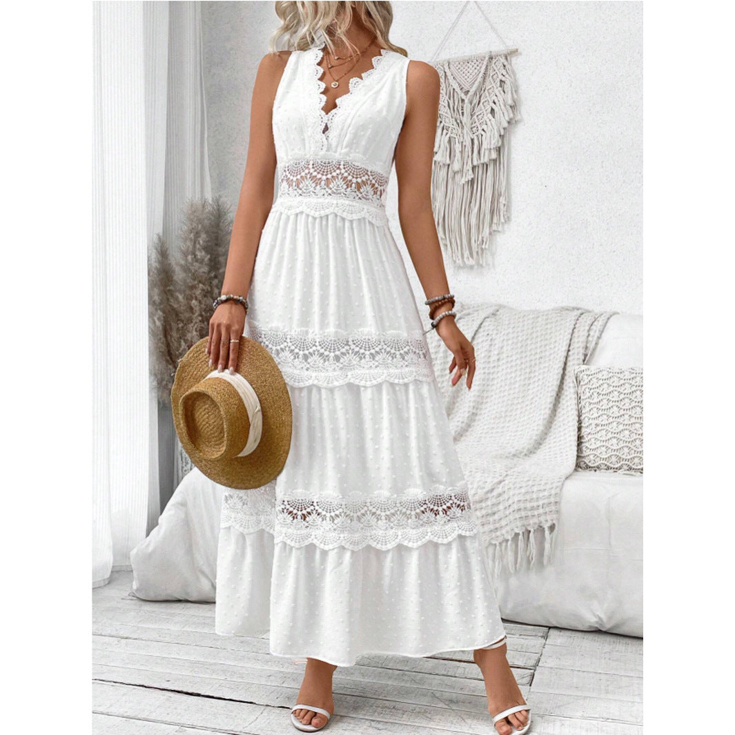 Eloria – Robe Dentelle Élégante