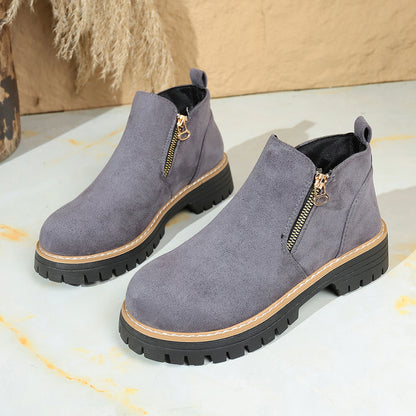 Bottines Suédées Moderne