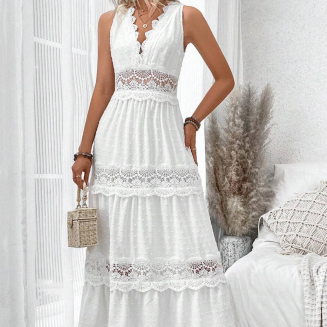 Eloria – Robe Dentelle Élégante