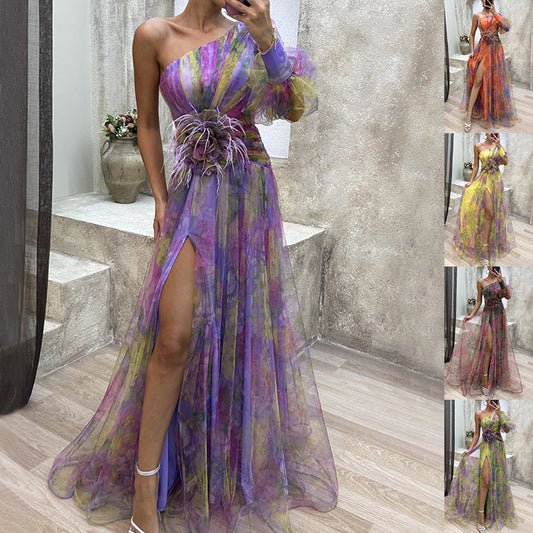 Zirela – Robe Épaule Dénudée
