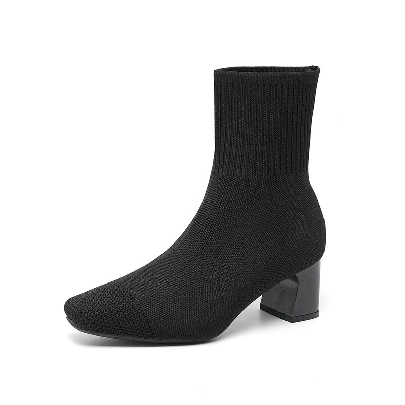 Bottines Chaussette Élégance