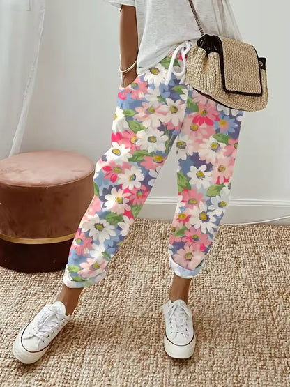 Sorelia™ | Pantalon Bohème Fleuri