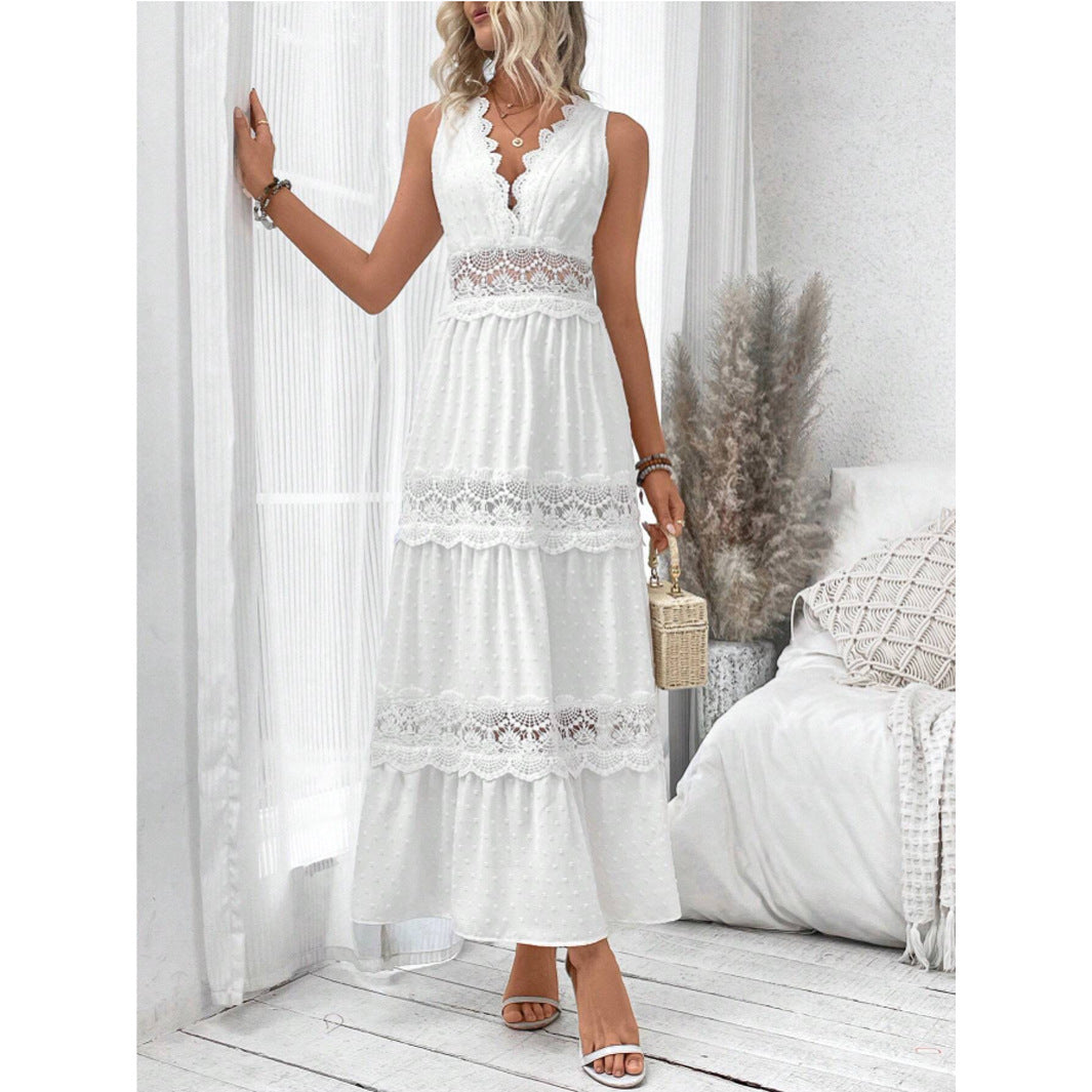 Eloria – Robe Dentelle Élégante