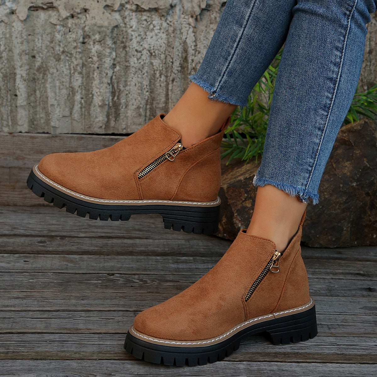 Bottines Suédées Moderne
