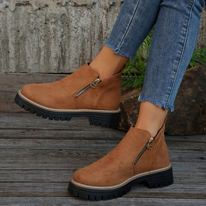 Bottines Suédées Moderne