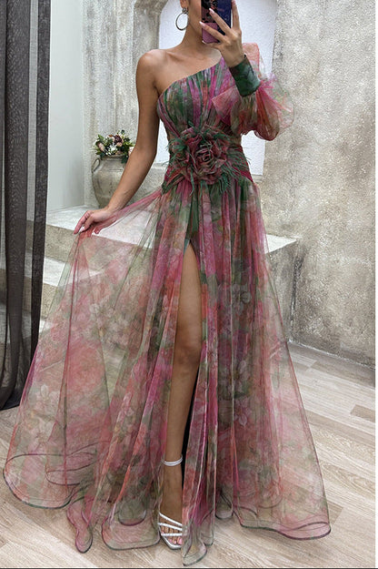 Zirela – Robe Épaule Dénudée