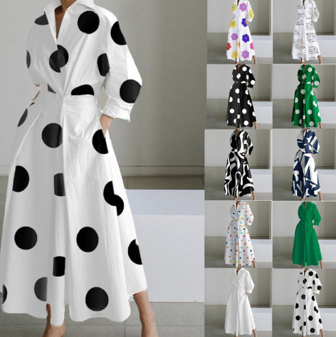 Norelya – Robe Élégance Graphique