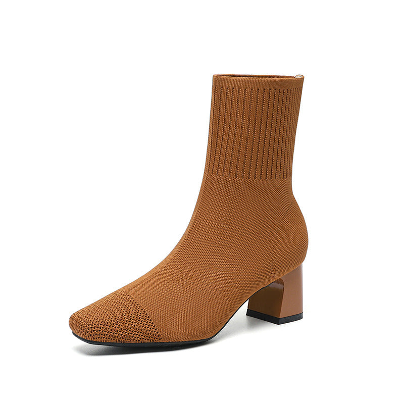 Bottines Chaussette Élégance